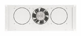 Foto: Dachlüfter mit 1 Ventilator u. Thermostat, 19", 4HE, RAL7035