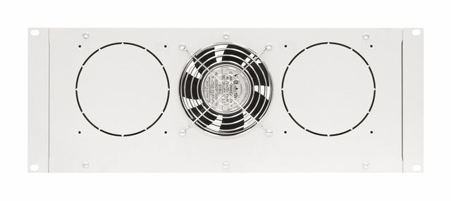 Foto: Dachlüfter mit 1 Ventilator u. Thermostat, 19", 4HE, RAL7035