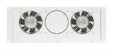 Foto: Dachlüfter mit 2 Ventilatoren u.Thermostat, 19", 4HE,RAL7035