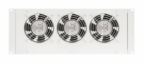 Foto: Dachlüfter mit 3 Ventilatoren u.Thermostat, 19", 4HE,RAL7035