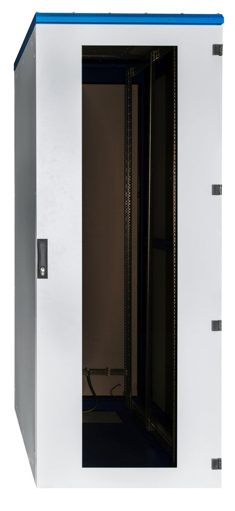 Foto: Netzwerk-Standschrank DSI, B600 H1970 T 600mm, 19",42HE,IP54