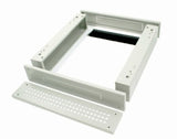 Sockel-Blende blind, B=600 für Daten-Standschrank, RAL7035