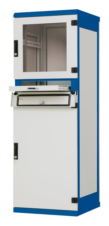 Foto: Industrie-Steuerungsschrank B600xH1750xT600, 19", 37HE, IP54