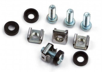 Käfigmutter Set M6 je 4x Muttern, Schrauben, Beilagscheibe