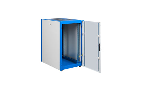 Foto: Netzwerk-Standschrank S-RACK, B=600 H=1033 T=800, 19", 20HE
