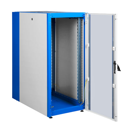 Foto: Netzwerk-Standschrank S-RACK, B=600 H=1299 T=1000, 19" 26HE