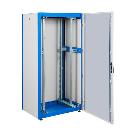 Foto: Netzwerk-Standschrank S-RACK, B=800 H=1566 T=600, 19", 32HE