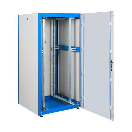 Foto: Netzwerk-Standschrank S-RACK, B=800 H=1566 T=800, 19", 32HE