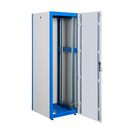 Foto: Netzwerk-Standschrank S-RACK, B=600 H=1744 T=600, 19", 36HE