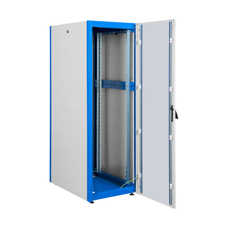 Foto: Netzwerk-Standschrank S-RACK, B=600 H=1744 T=800, 19", 36HE