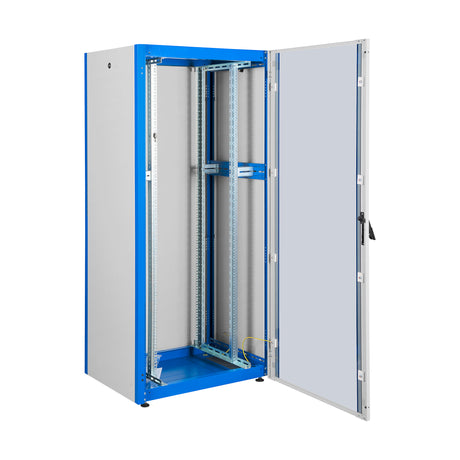 Foto: Netzwerk-Standschrank S-RACK, B=800 H=1744 T=600, 19", 36HE