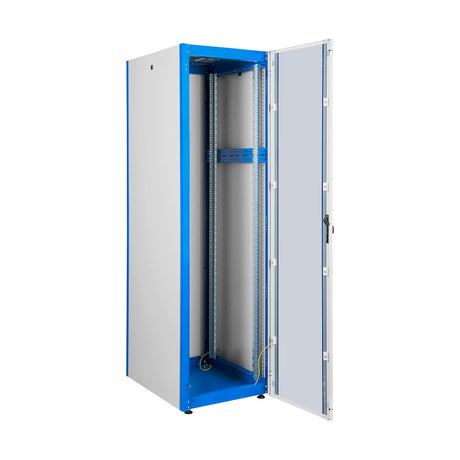 Foto: Netzwerk-Standschrank S-RACK, B=600 H=2010 T=800, 19", 42HE