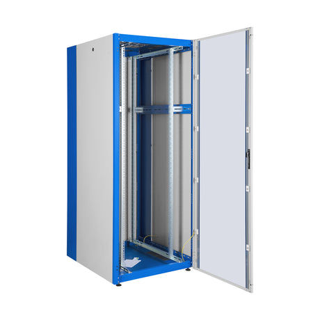 Netzwerk-Standschrank S-RACK, B=800 H=2010 T=1000, 19" 42HE