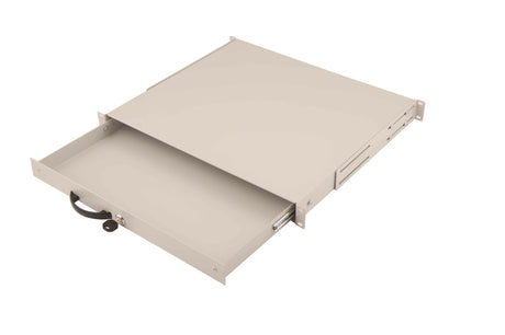 Foto: 19" Dokumentenlade versperrbar, 25kg Last, T=400mm, 1HE