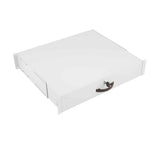 19" Dokumentenlade versperrbar, 25kg Last, T=400mm, 2HE