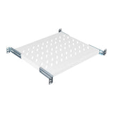 Foto: 19" Fachboden Fix, bis 50kg Last, T=370mm, 1HE, RAL7035