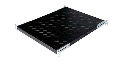 Foto: 19" Fachboden Fix, bis 50kg Last, T=570mm, 1HE, RAL9005