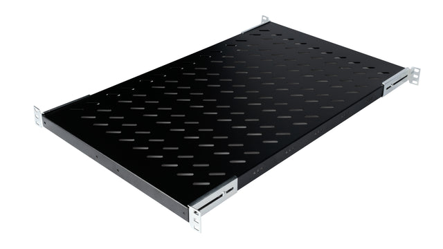 Foto: 19" Fachboden Fix, bis 50kg Last, T=720mm, 1HE, RAL9005