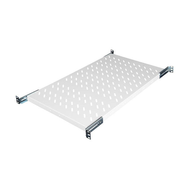 Foto: 19" Fachboden Fix, bis 50kg Last, T=720mm, 1HE, RAL7035