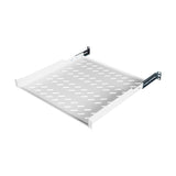 19" Fachboden Fix, 1HE, bis 50kg Last, T=450mm, Low Profile