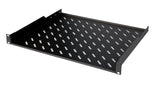 19" Fachboden Fix, 1HE, bis 30kg Last, T=400mm, Low Profile