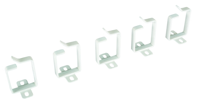 Kabelführungs-Set Metall 44x60mm zur Montage an 19" Schienen