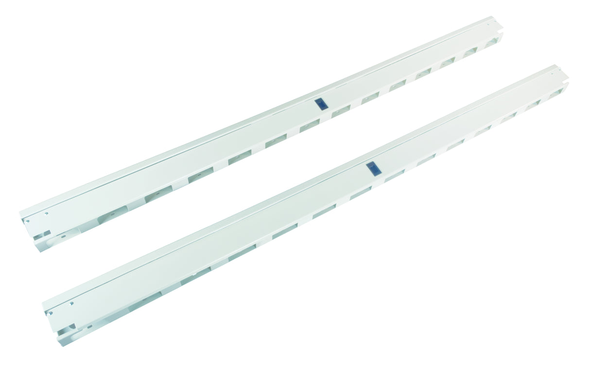 Kabelführungsset vertikal, Metall, für S-RACK Schrank 42HE