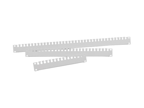 Foto: Kabelabfangschiene 19" für T600 S-RACK Schrank, 1HE RAL7035