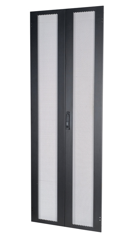 Foto: Doppel-Tür Metall perforiert 80% f. S-RACK 42HE B800 RAL9005