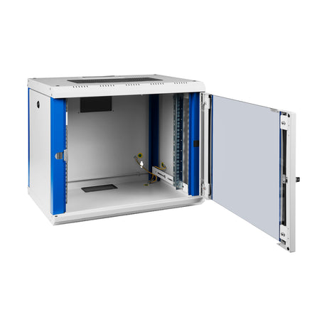 Netzwerk-Wandschrank S-RACK, B=600 H=512 T=450mm, 19", 9HE