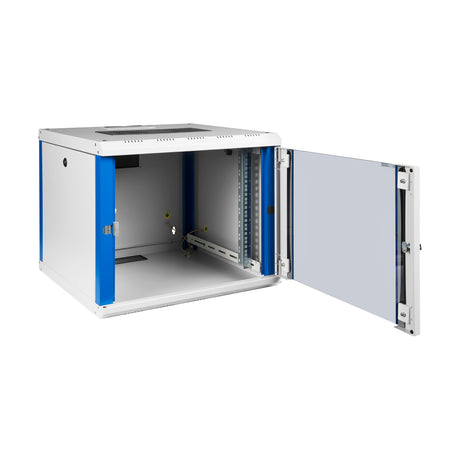 Netzwerk-Wandschrank S-RACK, B=600 H=512 T=600mm, 19", 9HE