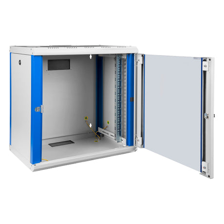 Netzwerk-Wandschrank S-RACK, B=600 H=646 T=450mm, 19", 12HE