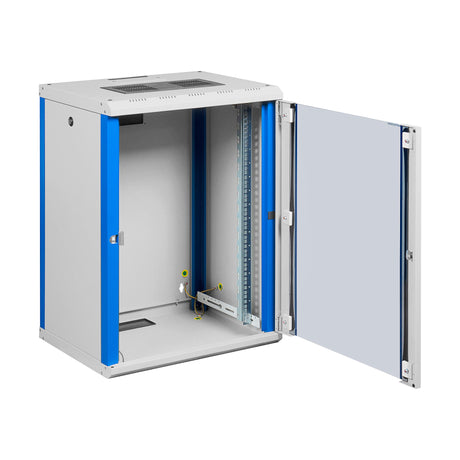 Foto: Netzwerk-Wandschrank S-RACK, B=600 H=824 T=450mm, 19", 16HE