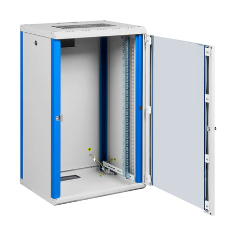 Foto: Netzwerk-Wandschrank S-RACK, B=600 H=1001 T=450mm, 19", 20HE