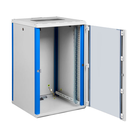 Foto: Netzwerk-Wandschrank S-RACK, B=600 H=1001 T=600mm, 19", 20HE