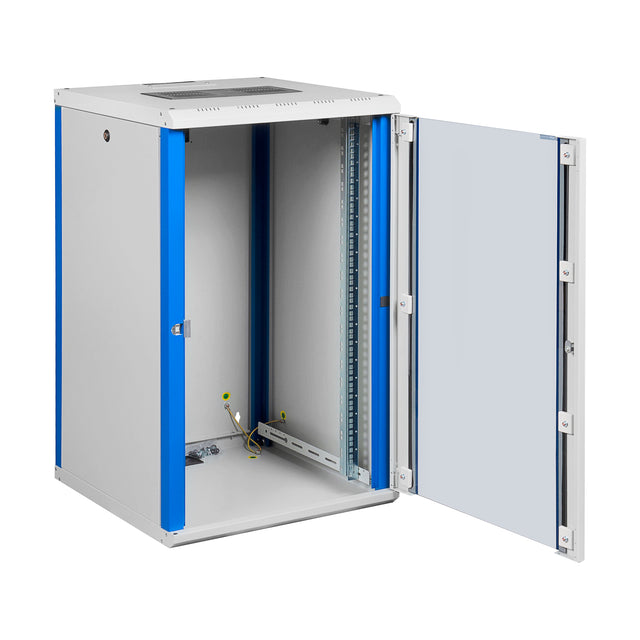 Foto: Netzwerk-Wandschrank S-RACK, B=600 H=1001 T=600mm, 19", 20HE