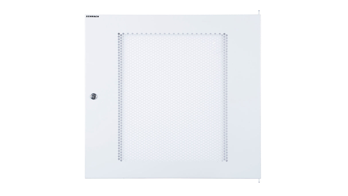 Metall-Tür perforiert 80% für Wandschrank S-RACK 12HE, B=600