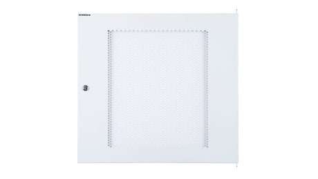 Metall-Tür perforiert 80% für Wandschrank S-RACK 12HE, B=600