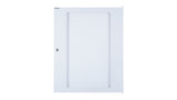 Metall-Tür perforiert 80% für Wandschrank S-RACK 16HE, B=600