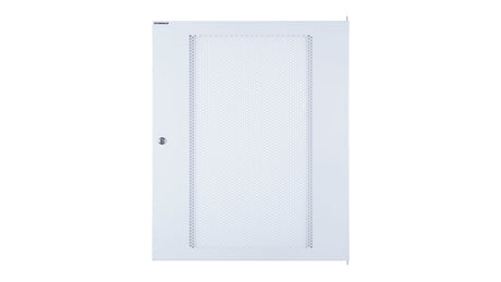 Metall-Tür perforiert 80% für Wandschrank S-RACK 16HE, B=600