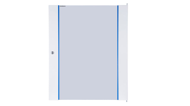 Foto: Glas-Tür für Wandschrank S-RACK 16HE, B=600, RAL7035