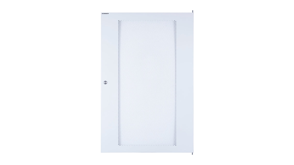 Metall-Tür perforiert 80% für Wandschrank S-RACK 20HE, B=600