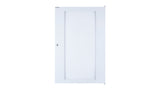 Metall-Tür perforiert 80% für Wandschrank S-RACK 20HE, B=600