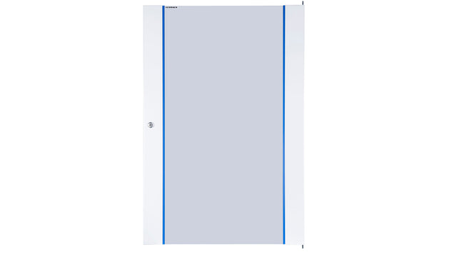 Foto: Glas-Tür für Wandschrank S-RACK 20HE, B=600, RAL7035