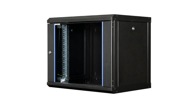 Netzwerk-Wandschrank S-RACK, B=600 H=512 T=450mm, 19", 9HE