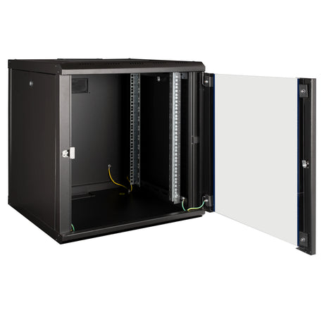 Netzwerk-Wandschrank S-RACK, B=600 H=646 T=600mm, 19", 12HE