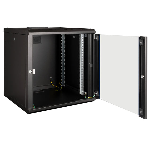 Netzwerk-Wandschrank S-RACK, B=600 H=646 T=600mm, 19", 12HE