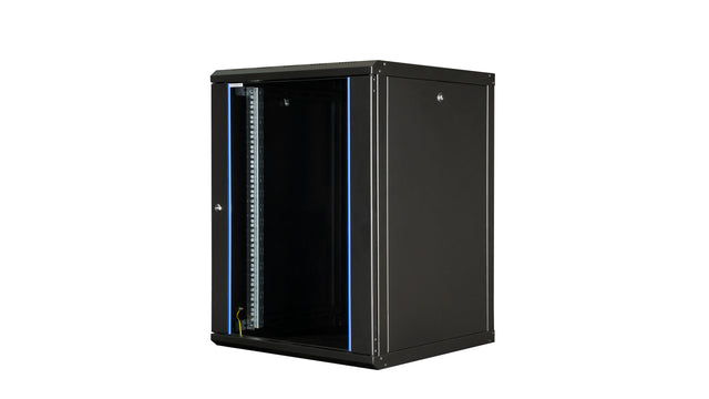 Netzwerk-Wandschrank S-RACK, B=600 H=824 T=600mm, 19", 16HE