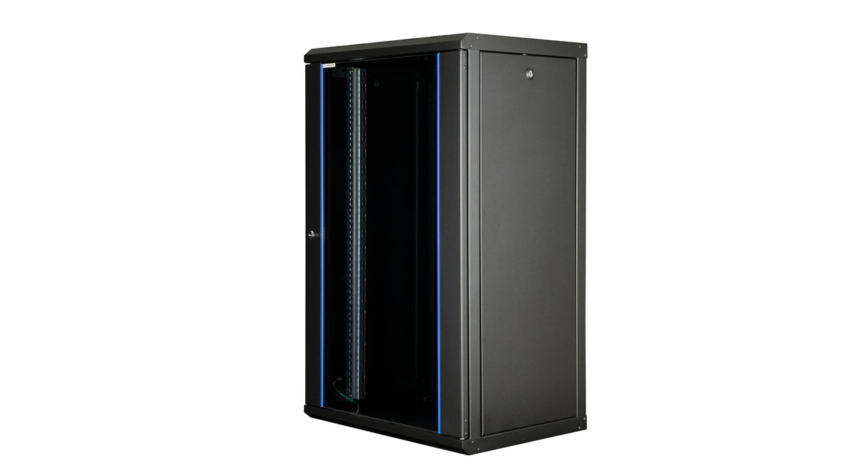 Netzwerk-Wandschrank S-RACK, B=600 H=1001 T=450mm, 19", 20HE