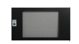 Metall-Tür perforiert 80% für Wandschrank S-RACK  7HE, B=600